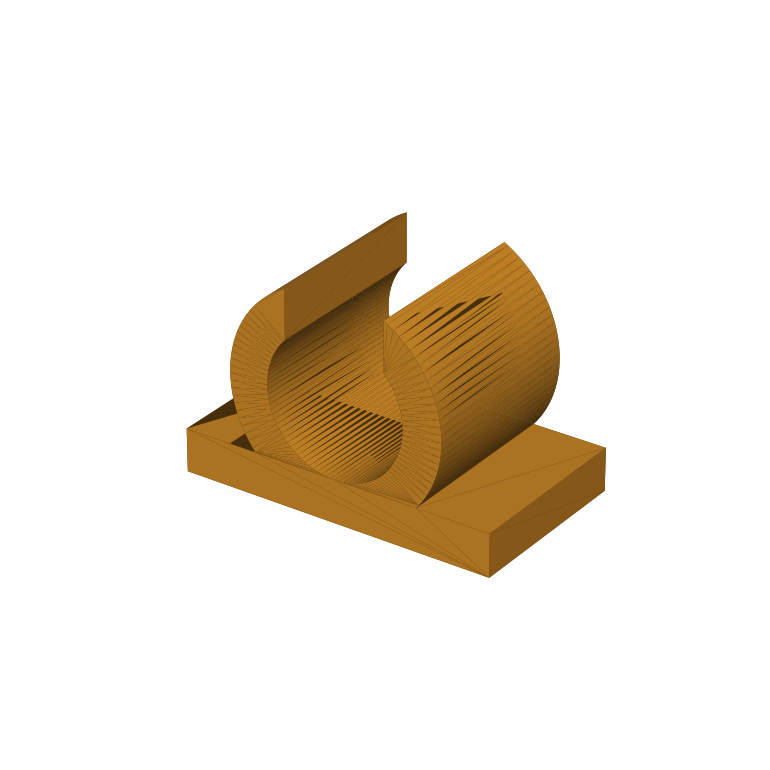 Snap-fit cable clip